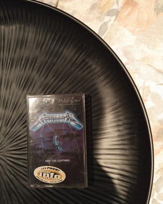 cassetta Metallica ride the lightning