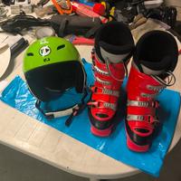 Scarponi da sci + casco