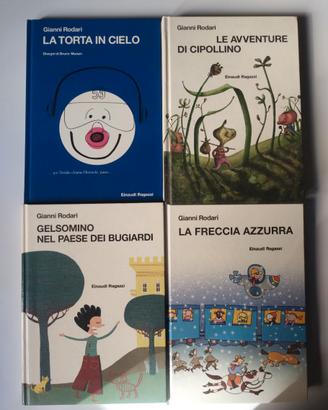 Gianni Rodari -lotto 4 titoli Einaudi Ragazzi