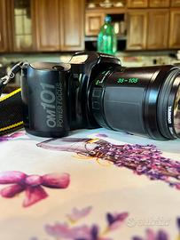 OLIMPUS 0M101 POWER FOCUS + TAMROM 35 105 reflex