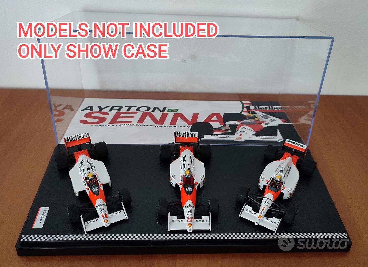 VETRINA VETRINETTA MODELLISMO TECA BOX Per MODELLINI AUTO SCALA 1:24 - Foto 2