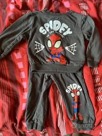 Set felpa e pantaloni Marvel Spiderman 92 cm
