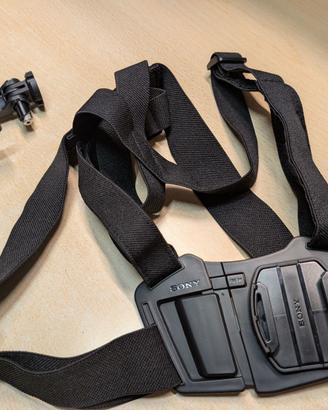 Pettorina originale action cam sony (AKA-CMH1)