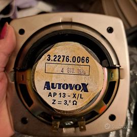 Altoparlanti auto vintage AUTOVOX  AP 13 X/L