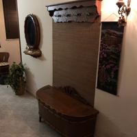 Arredamento in legno per ingresso completo