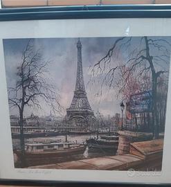 Quadro stampa torre Eiffell- Parigi 