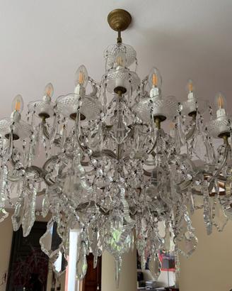 Lampadario cristallo