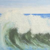 Quadro Tempera su tela 40x80