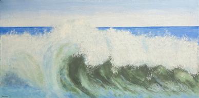 Quadro Tempera su tela 40x80