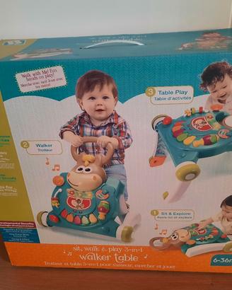 walker/tavolino attività 3 in 1