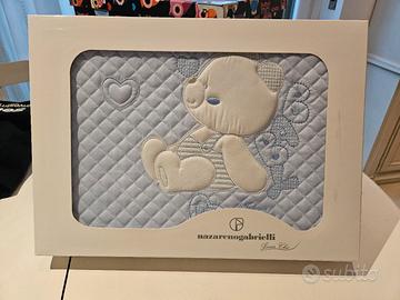 copertina trapuntata neonato Nazareno Gabrielli
