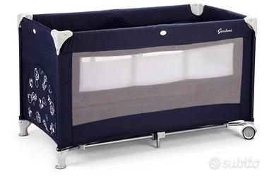 Lettino campeggio Giordani Double - Blu