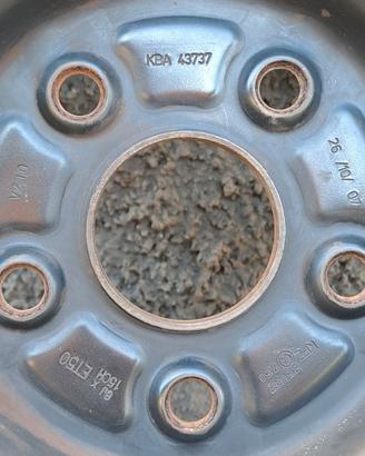 N° 4 cerchi in ferro 6J x 15CH ET50