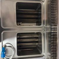 Friggitrice Professionale a gas doppio vasc 17+17L