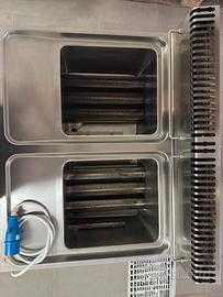 Friggitrice Professionale a gas doppio vasc 17+17L