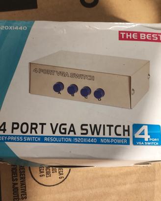 Switch VGA 4 in 1 out