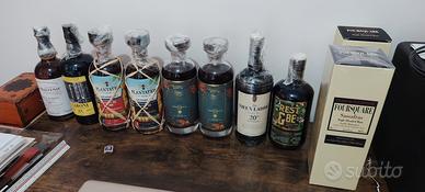 BOTTIGLIE RUM E WHISKY