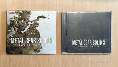 Metal Gear Solid 3 Snake Eater - CD colonna sonora