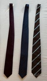 CRAVATTE Nuove in SETA firmate