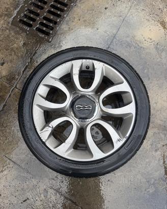 225 45 17 CERCHIO RUOTA FIAT 500L