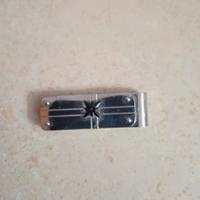 porta soldi in acciaio come nuovo mai usato 