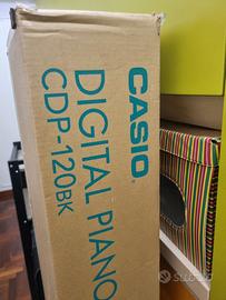 pianoforte digitale CASIO CDP 120 BK 