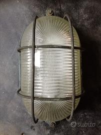 Lampada/applique tartaruga industrial