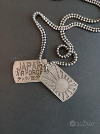Collanina piastrina Japan Airforce