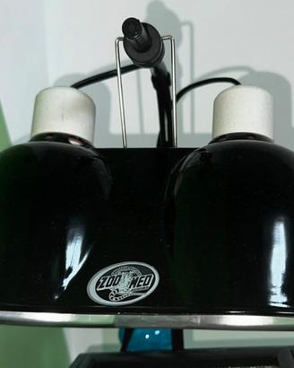 Combo Luci Zoomed Deep Dome Lamp per terrario