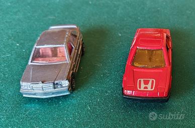 “Majorette” Mercedes 190 e Honda Prelude