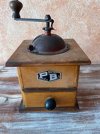 Macinacaffè  vintage PB in legno