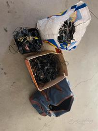 Lotto di componenti elettronici trasformatori e ca