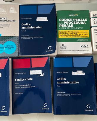 codici civile, penale e amministrativo 