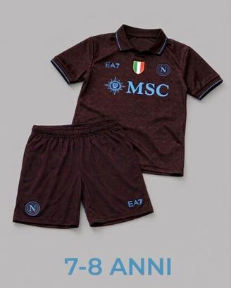Maglia e pantaloncino Napoli 2026 7-8 anni nuovo