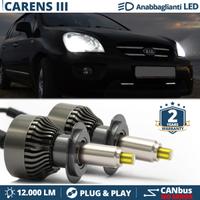 Lampade LED H7 per Kia Carens 3 Fari LENTICOLARI