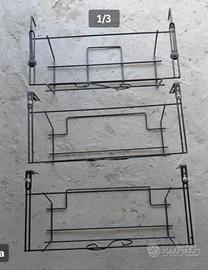 Portavasi per ringhiere balconi 