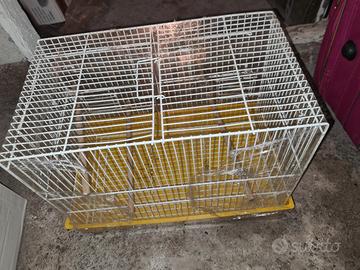 Gabbia pappagalli 20x25x40 con accessori