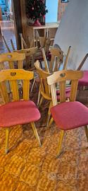 lotto di 11 sedie prezzo 35 euro