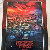 1 Puzzle Stranger Things di Netflix Nuovo 2000 pz