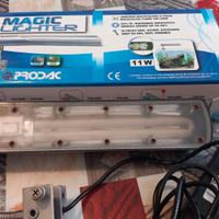 Lampada a morsetto magic lighter 11 w prodac