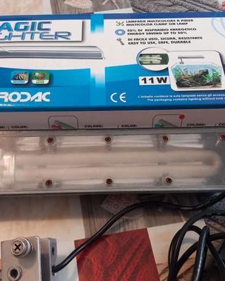 Lampada a morsetto magic lighter 11 w prodac