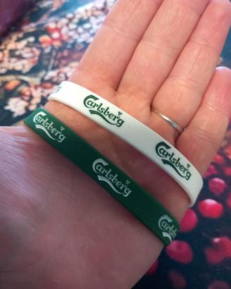 Braccialetto in plastica Carlsberg