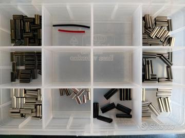 Sleeves (rivetti) per monofilo nylon aste arbalete