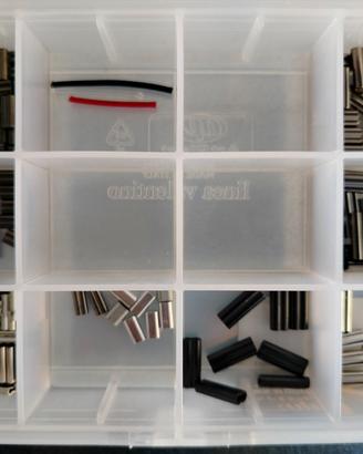 Sleeves (rivetti) per monofilo nylon aste arbalete