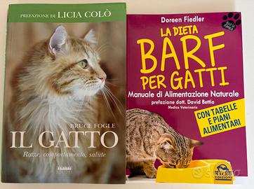 2 LIBRI PER LA CURA DEL GATTO
