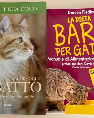 2 LIBRI PER LA CURA DEL GATTO