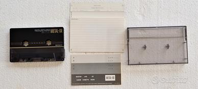 Audiocassette Sony Metal XR ed Esprit IV usate
