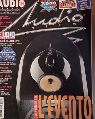 Rivista AUDIO REVIEW n° 186 del 1998