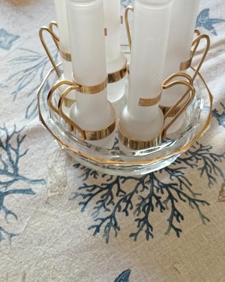 Set per liquori vintage 