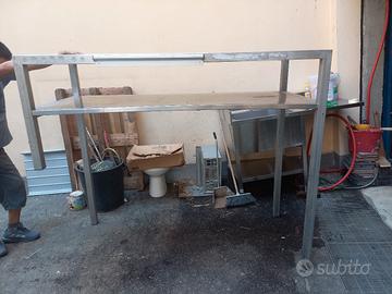 tavolo acciaio inox professionale usato 